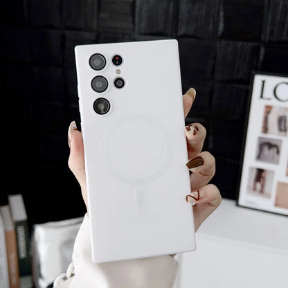 For Samsung Galaxy S25 Ultra S24 S23 FE S22 S21 Mag Safe Magnetic Case TPU Cover