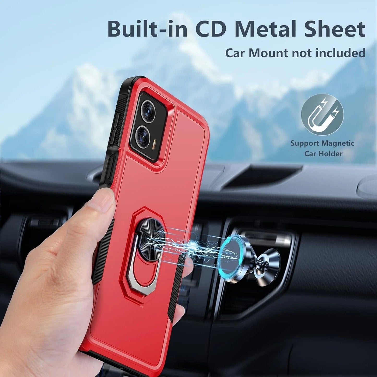 For Motorola Moto G 2025 Case /5G 2024/2023/2022 Phone Cover + Screen Protector