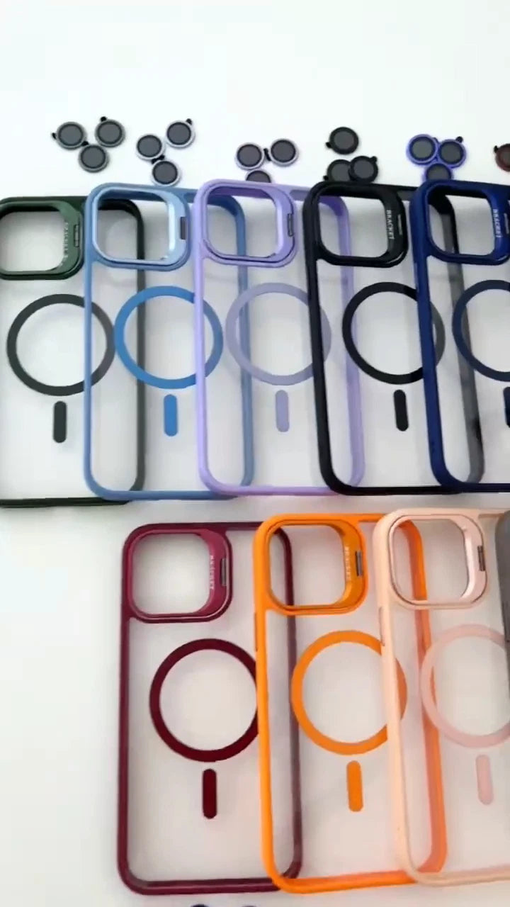For iPhone 17 Pro Max Air 16 15 14 13 Shockproof Mag Safe Case Camera Lens Cover - Video 1 of 1