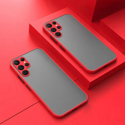 Matte Case Camera Cover For Samsung Galaxy S24 S23 S22 S21 S20 S10 A54 A14 A13