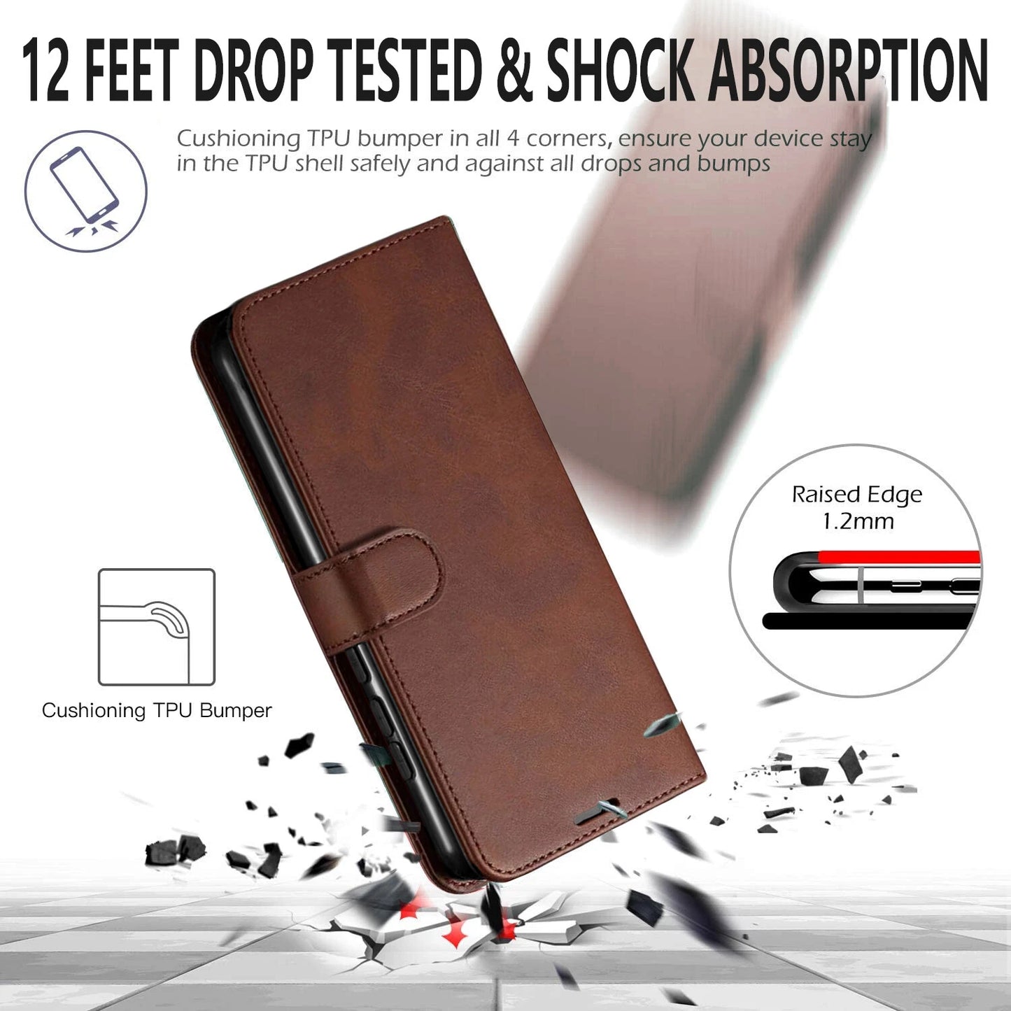 For Samsung Galaxy A16 5G A15 A14 A54 A03S A13 Case Phone Cover + Tempered Glass