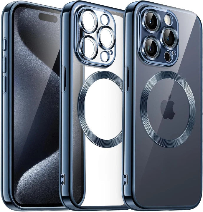 For iPhone 17 16 15 14 13 12 11 Pro Max Air Plus Mag Safe Case Camera Lens Cover