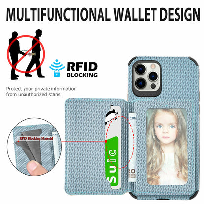 Magnetic Flip Wallet Card Holder Case For iPhone 14 15 16 17 Pro Max 13 12 11 7