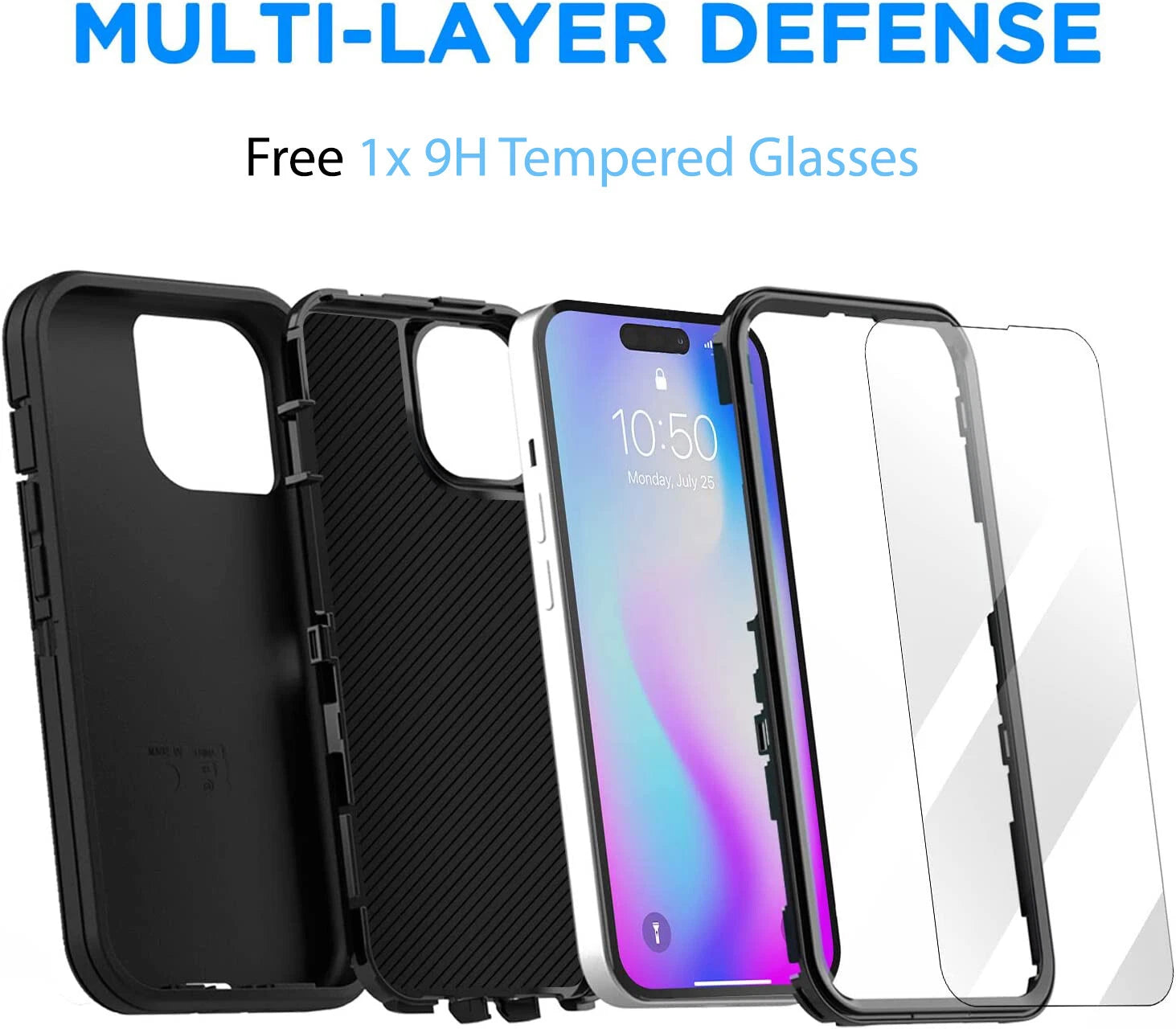 Shockproof Heavy Duty Case For iPhone 17 Air 16 15 14 Plus 13 12 11 Pro Max Cove