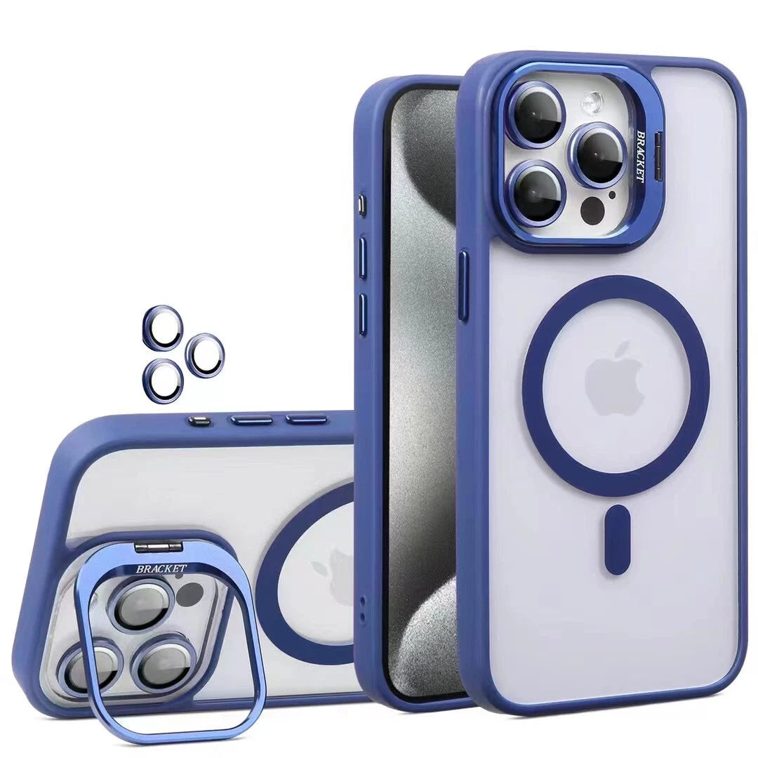 Shockproof Mag Safe Case For iPhone 16 17 Pro Max 15 14 13 12 Camera Lens Cover