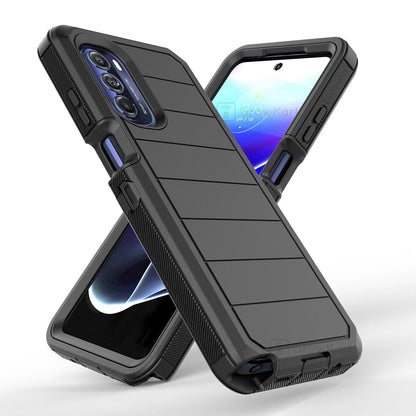 Rugged ShockProof Armor Hybrid Phone Case Cover Belt Clip Stand Screen Protector