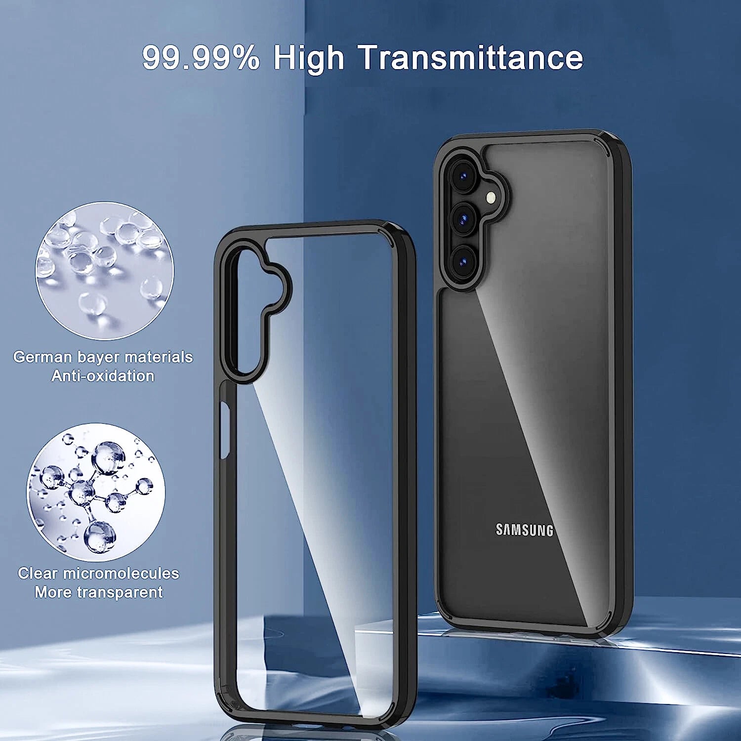 For Samsung Galaxy A16 5G A15 A14 A54 A03s A13 A32 A25 Case Phone Cover+ Screen