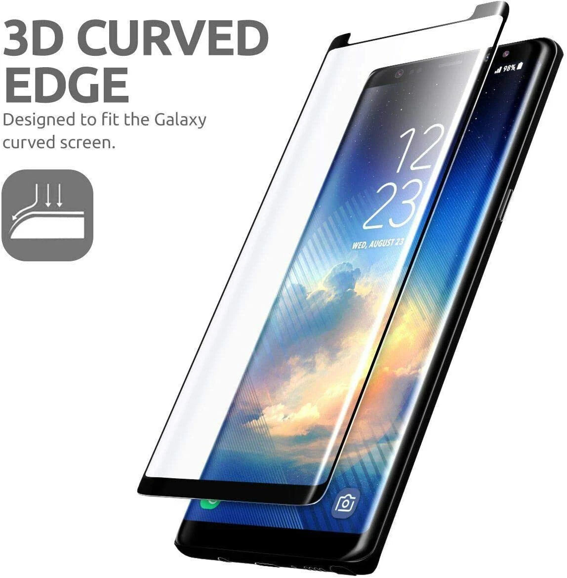 For Samsung Galaxy Note 20 Ultra Case /Note 10 Plus Phone Cover + Tempered Glass