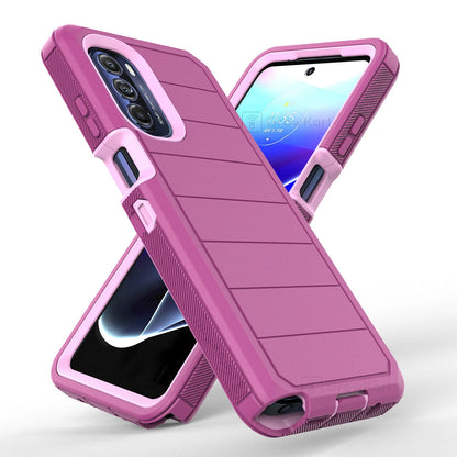 Rugged ShockProof Armor Hybrid Phone Case Cover Belt Clip Stand Screen Protector
