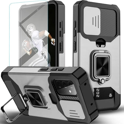 Samsung Galaxy A15 5G Case with Tempered Glass: Total Shockproof Protection for Your Daily Adventures