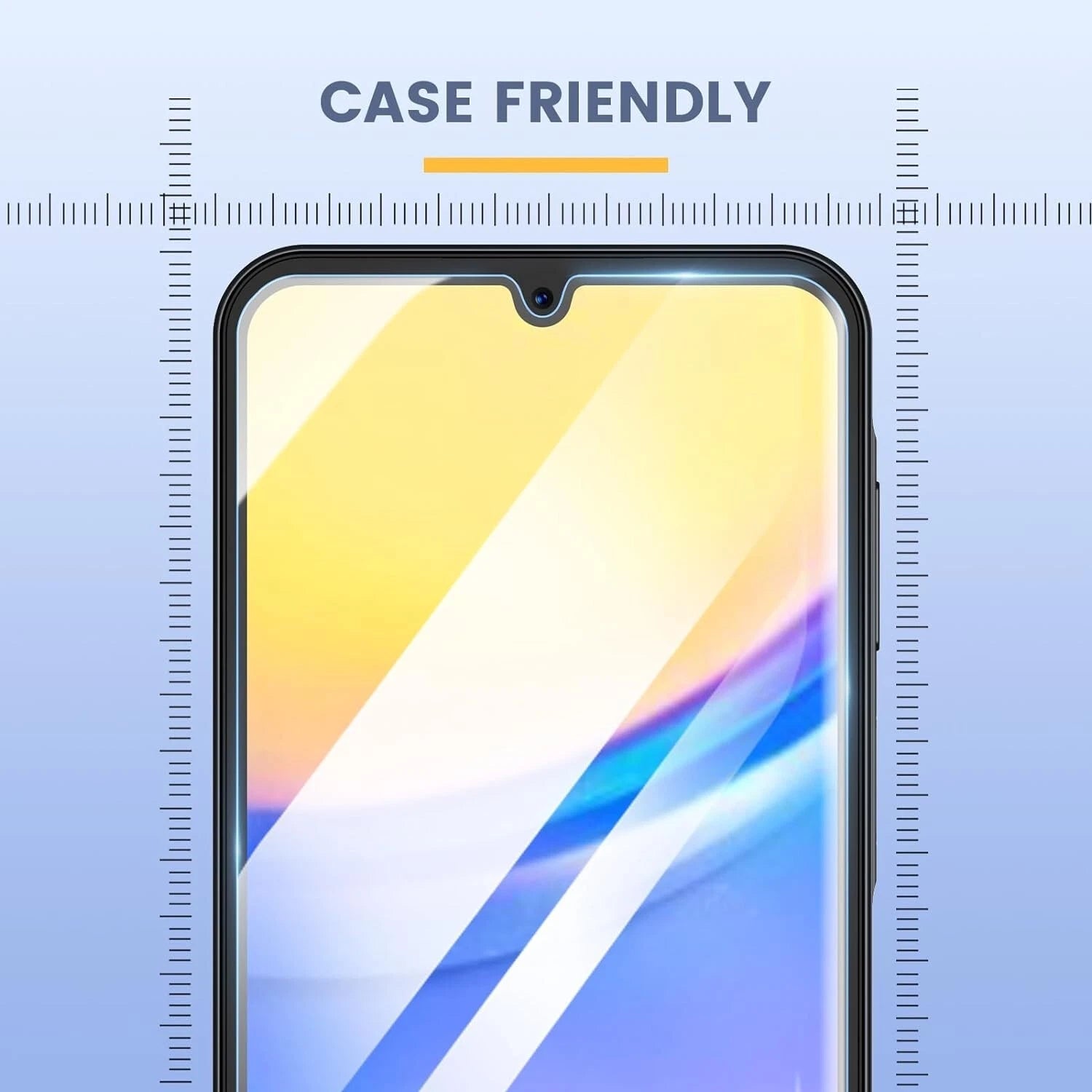 For Samsung Galaxy A15 5G Case Phone Cover Shockproof + Tempered Glass Protector