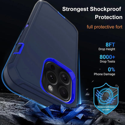 For iPhone 11 Case/11 Pro Max Phone Cover Shockproof Heavy Duty+Screen Protector