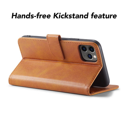Leather Magnetic Flip Wallet Case For iPhone 17 16 15 14 Plus 13 12 Pro Max Air