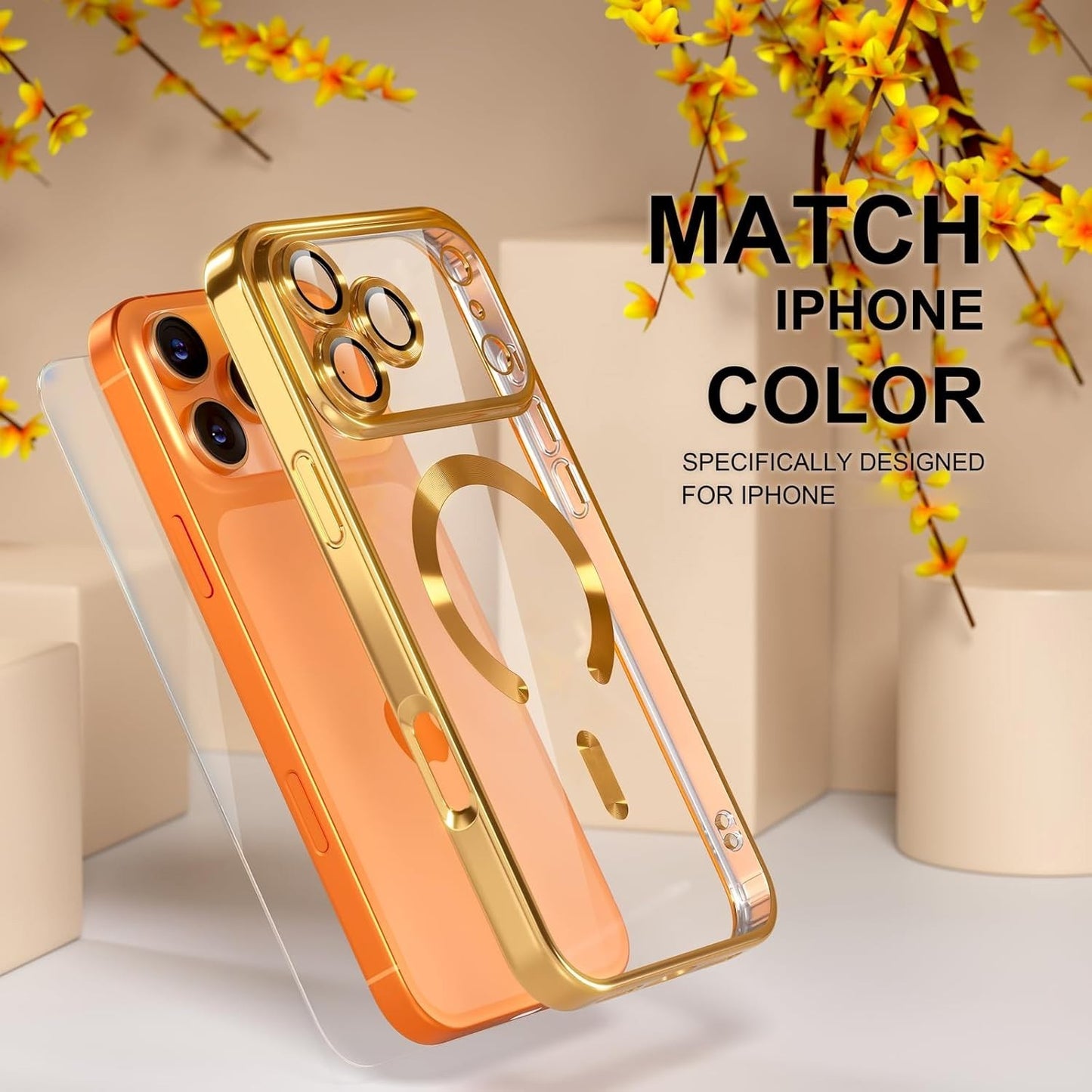 For For iPhone 17 Pro Max 17 Air 16 Case Shockproof Phone Cover + Tempered Glass