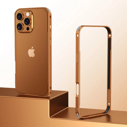 For iPhone 17 Pro Max 17Air 16 15 14 13 Metal Shockproof Rugged Slim Bumper Case