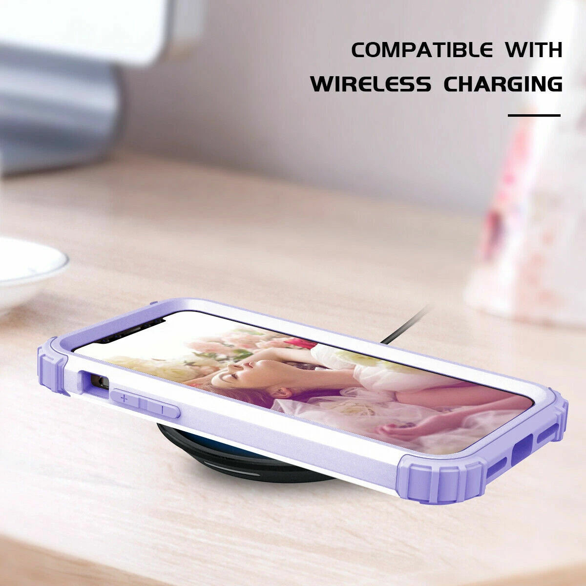For iPhone 16e 16 17 Pro Max 15 14 13 12 11 Shockproof Rubber Hybrid Armor Case