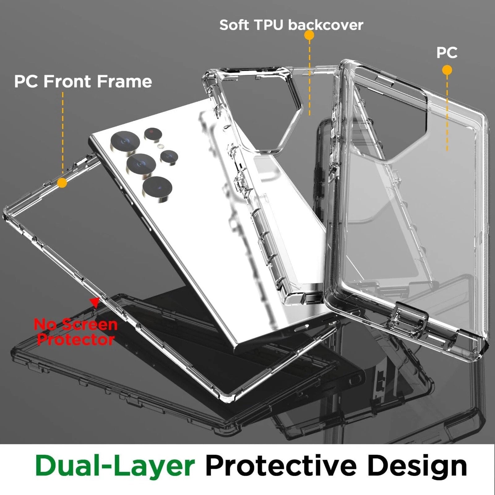 For Samsung Galaxy S25 S24 S23 S22 Plus Ultra Shockproof Heavy Duty Case Cover