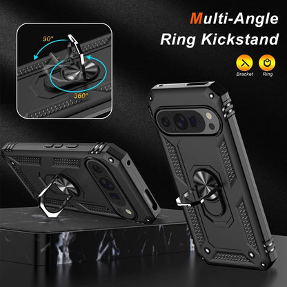 For Google Pixel 9A Case /9 Pro XL/8A/7 Phone Cover Shockproof + Tempered Glass