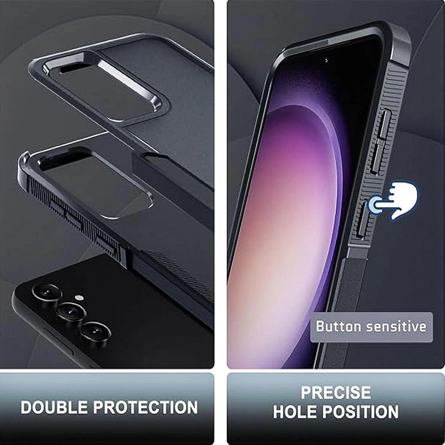 For Motorola Moto G 2025 Case /5G 2024/2023/2022 Phone Cover + Screen Protector