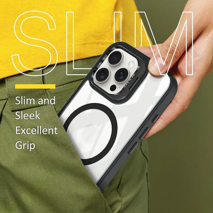 Shockproof Mag Safe Case For iPhone 16 17 Pro Max 15 14 13 12 Camera Lens Cover
