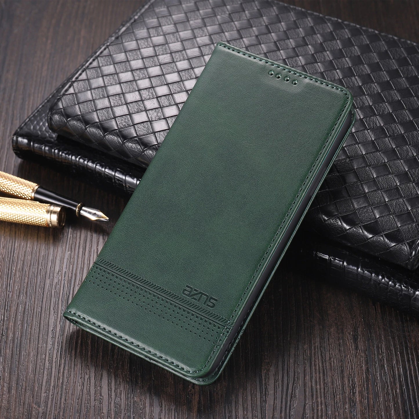 For Samsung Galaxy S24 FE S25 Ultra S23 S22 S21+ Flip Leather Wallet Case Cover