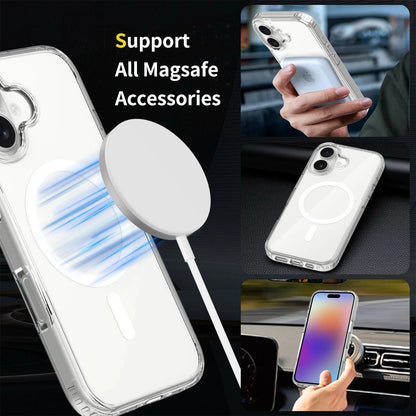 For Apple iPhone 17 16 15 14 13 12 Pro Max/Plus/Pro/Air Clear Case Mag Cover