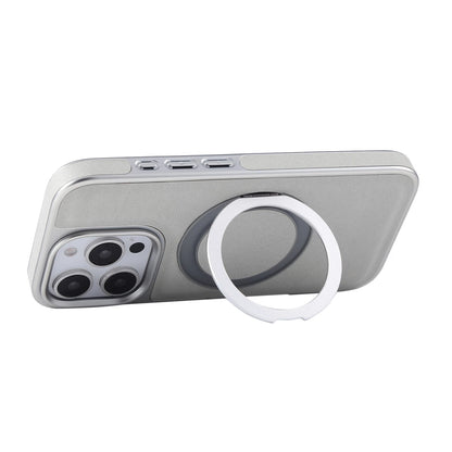 For iPhone 17 Pro Max 16 15 14 13 Shockproof PU Leather Magnetic Ring Stand Case