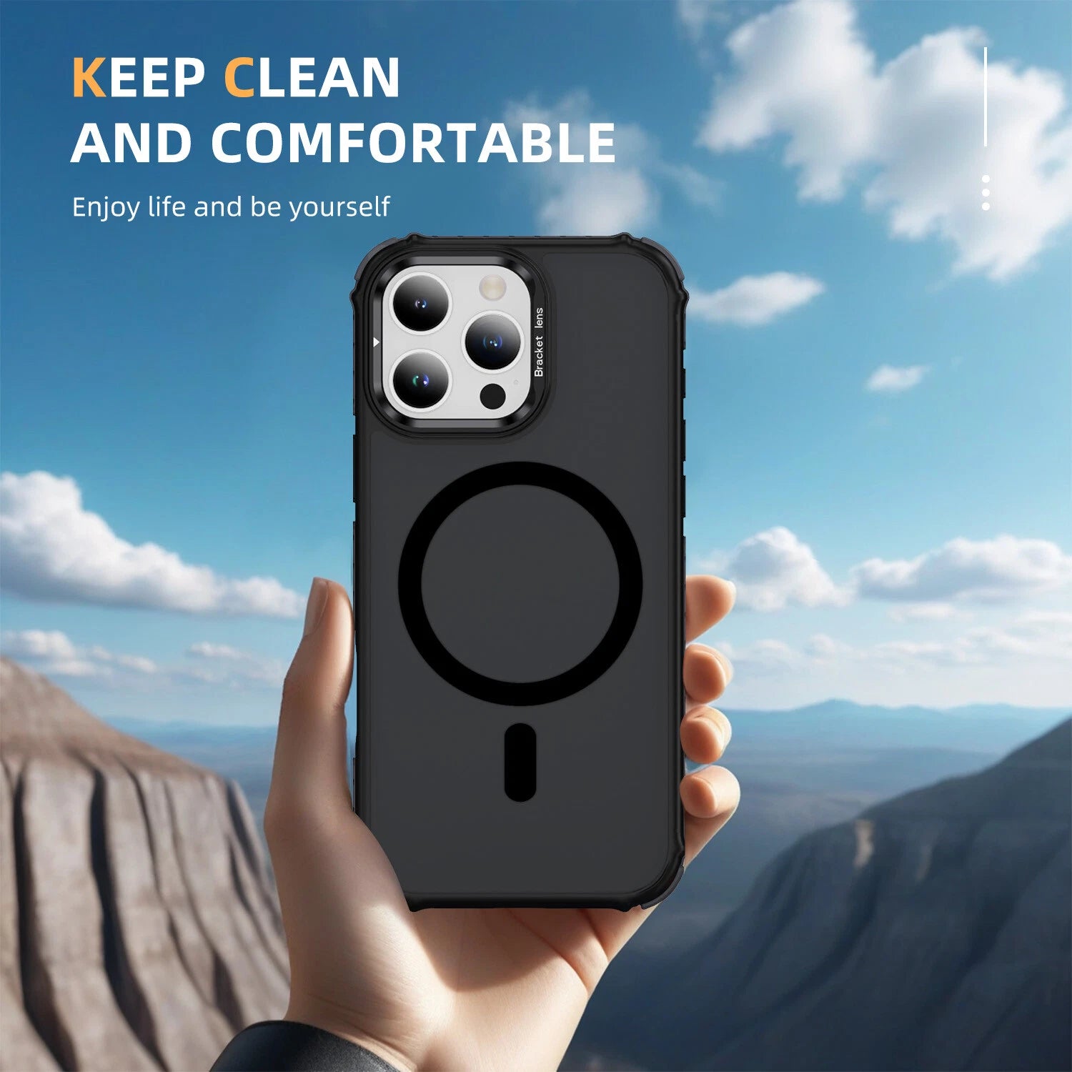 Shockproof Camera Stand Mag Safe Case For iPhone 17 16 15 14 Plus 13 12 Pro Max