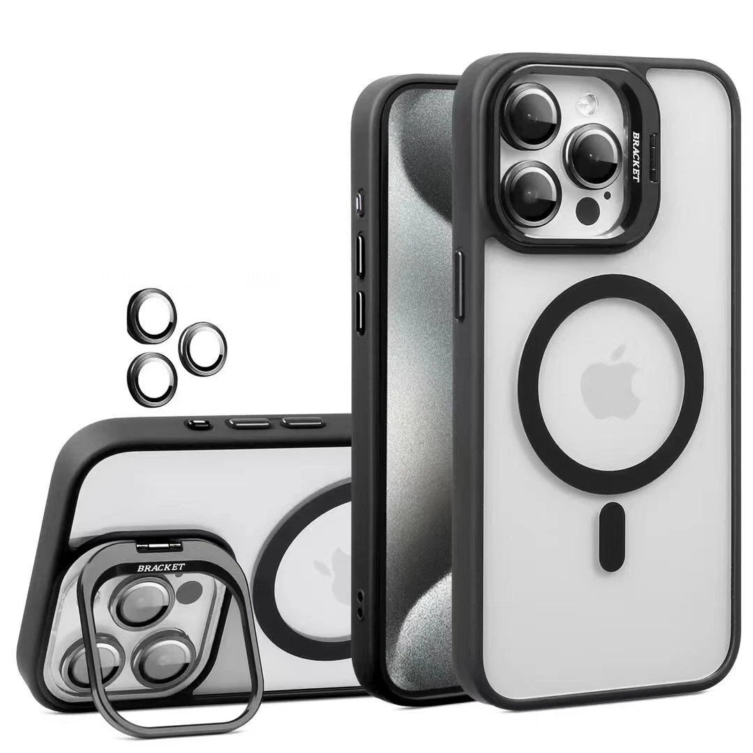 Shockproof Mag Safe Case For iPhone 16 17 Pro Max 15 14 13 12 Camera Lens Cover