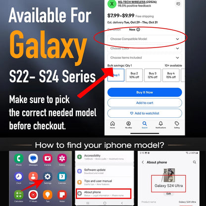 Heavy Duty Shockproof Case For Samsung Galaxy S25 S24 S23 S22+ Ultra + Belt Clip