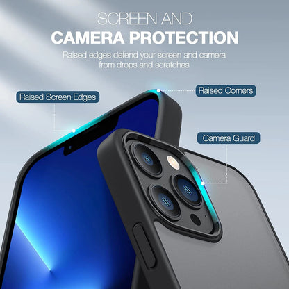 For iPhone 17 Pro Max Case 17 Pro 16 15 14 13 12 11 Phone Cover + Tempered Glass