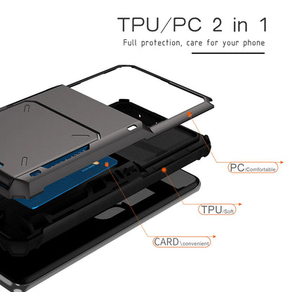 For Samsung Galaxy S25 Ultra S24 S23 S22 S21 Plus Wallet Credit Card Holder Case