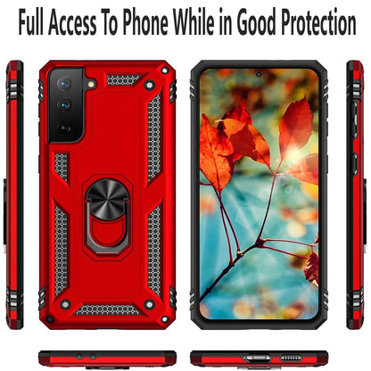 For Samsung Galaxy S21 Case /S21 Ultra/FE Phone Cover + Tempered Glass Screen