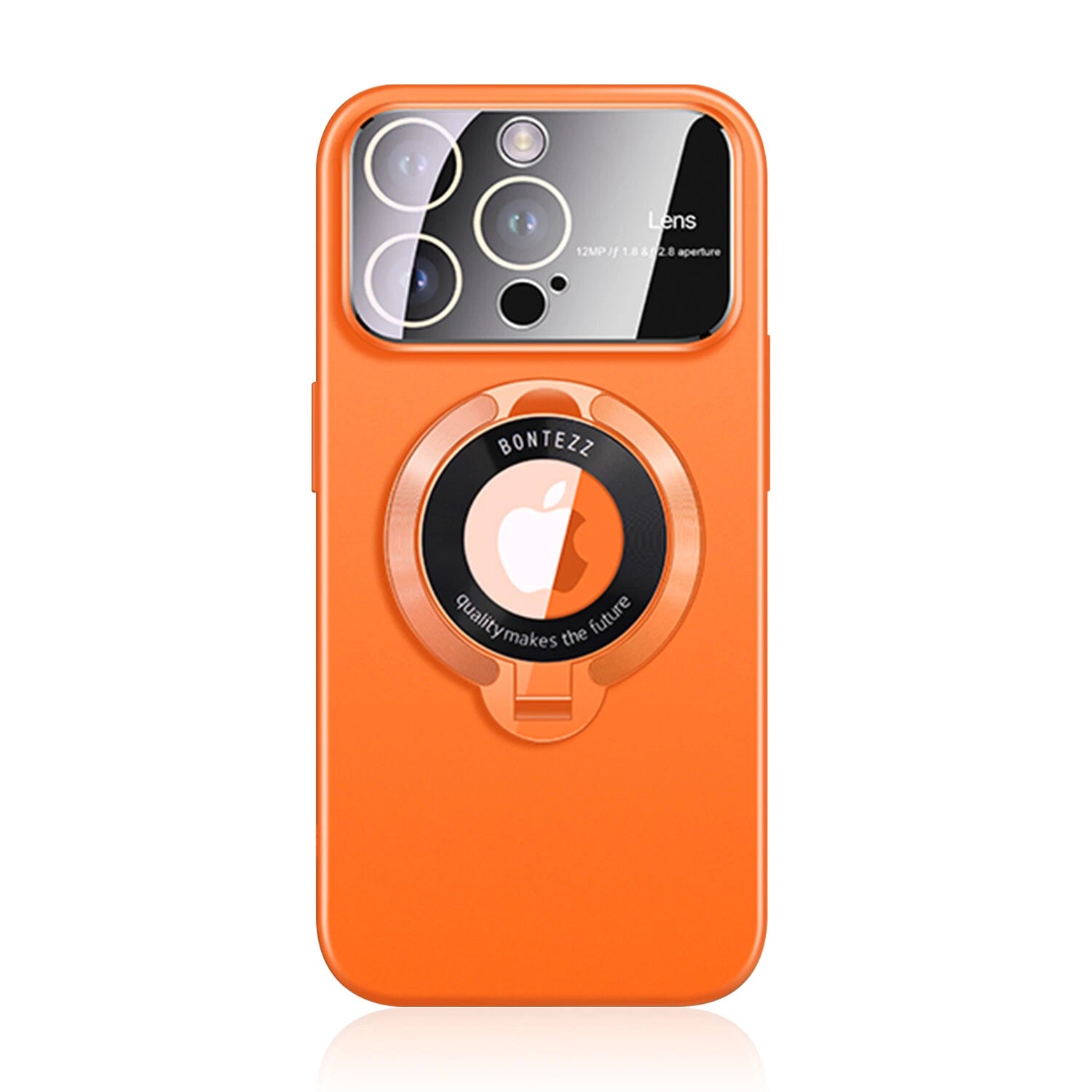 For iPhone 17 Pro Max 16 15 14 13 12 MagSafe Magnetic Lens Shockproof Stand Case