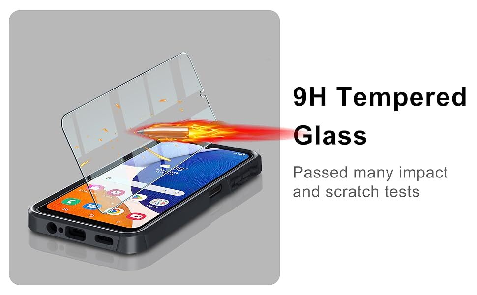 For Samsung Galaxy A16 5G A15 A14 A54 A35 A03S Case Phone Cover Shockproof+Glass