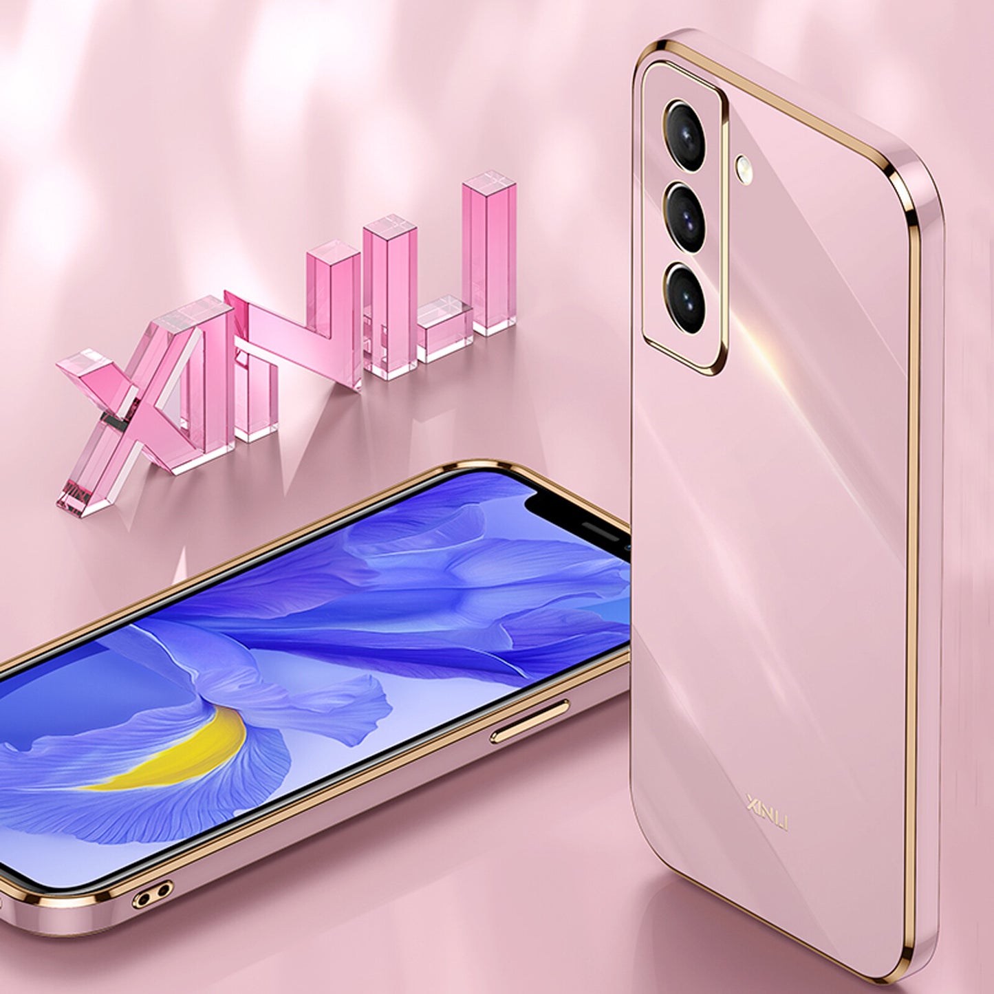For Samsung S25 Ultra S24 S23 S22 S21 Plating Shockproof Case Ultra Thin Cover