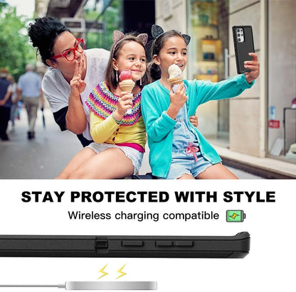 Heavy Duty Shockproof Case For Samsung Galaxy S25 S24 S23 S22 S21 + Ultra Cover