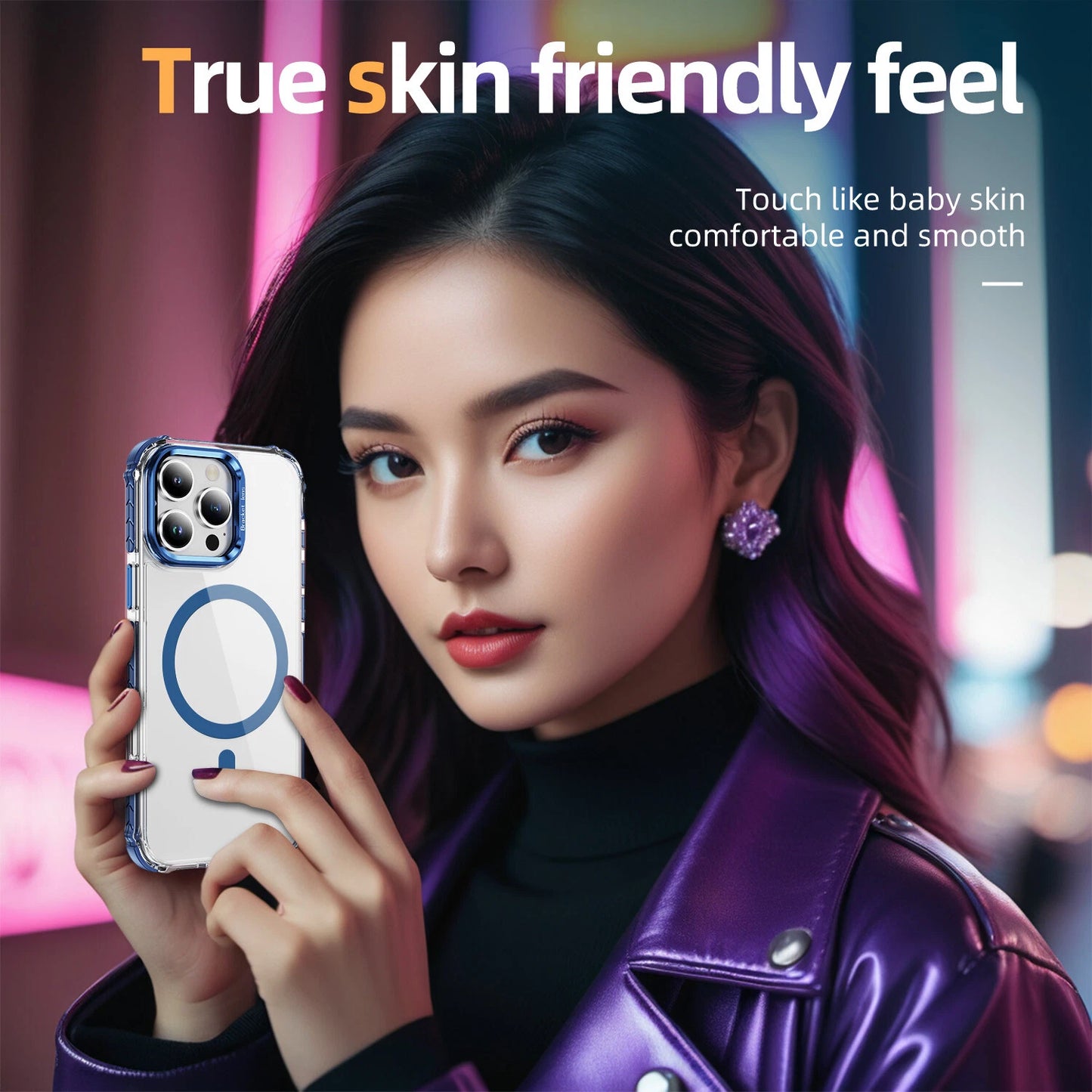 Shockproof Camera Stand Mag Safe Case For iPhone 17 16 15 14 Plus 13 12 Pro Max