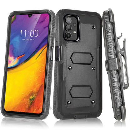 Armor Tank Rugged Phone Case - Military Grade 15ft Drop Protection with Built-in Screen Protector