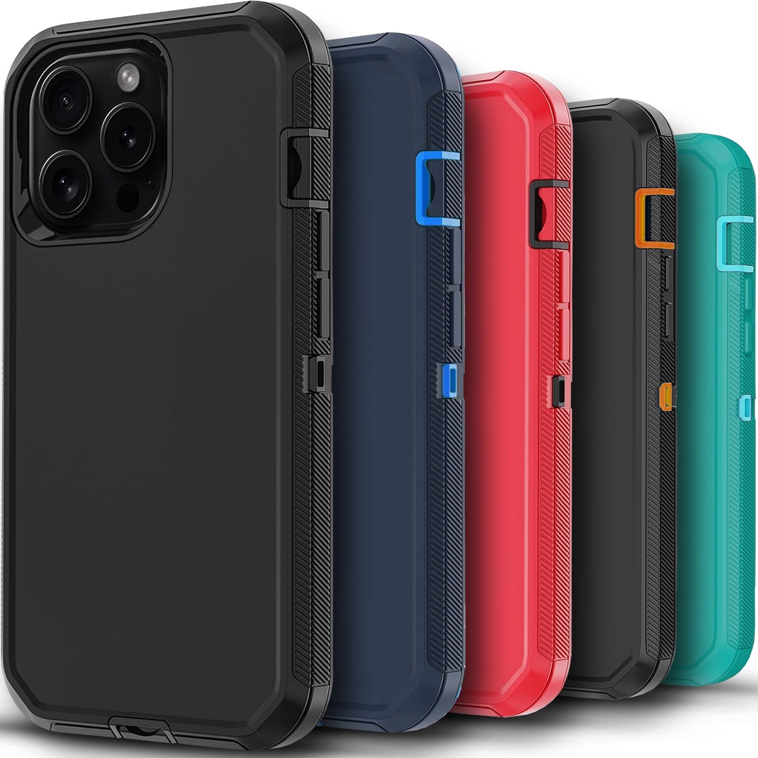 For iPhone 13 Case /13 Pro Max/Mini/Pro/ Phone Cover Shockproof + Tempered Glass