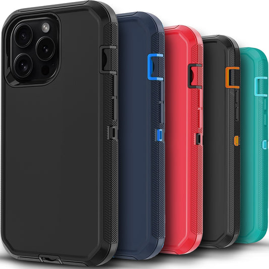 For iPhone 13 Case /13 Pro Max/Mini/Pro/ Phone Cover Shockproof + Tempered Glass