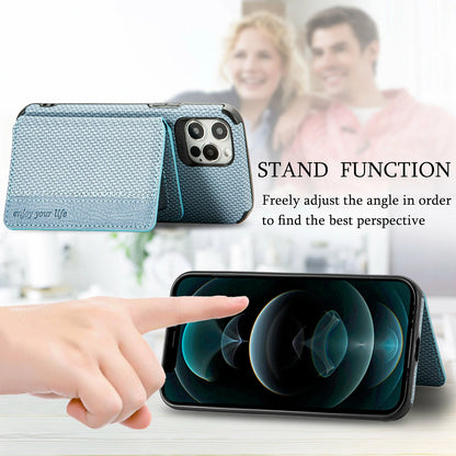 Magnetic Flip Wallet Card Holder Case For iPhone 14 15 16 17 Pro Max 13 12 11 7