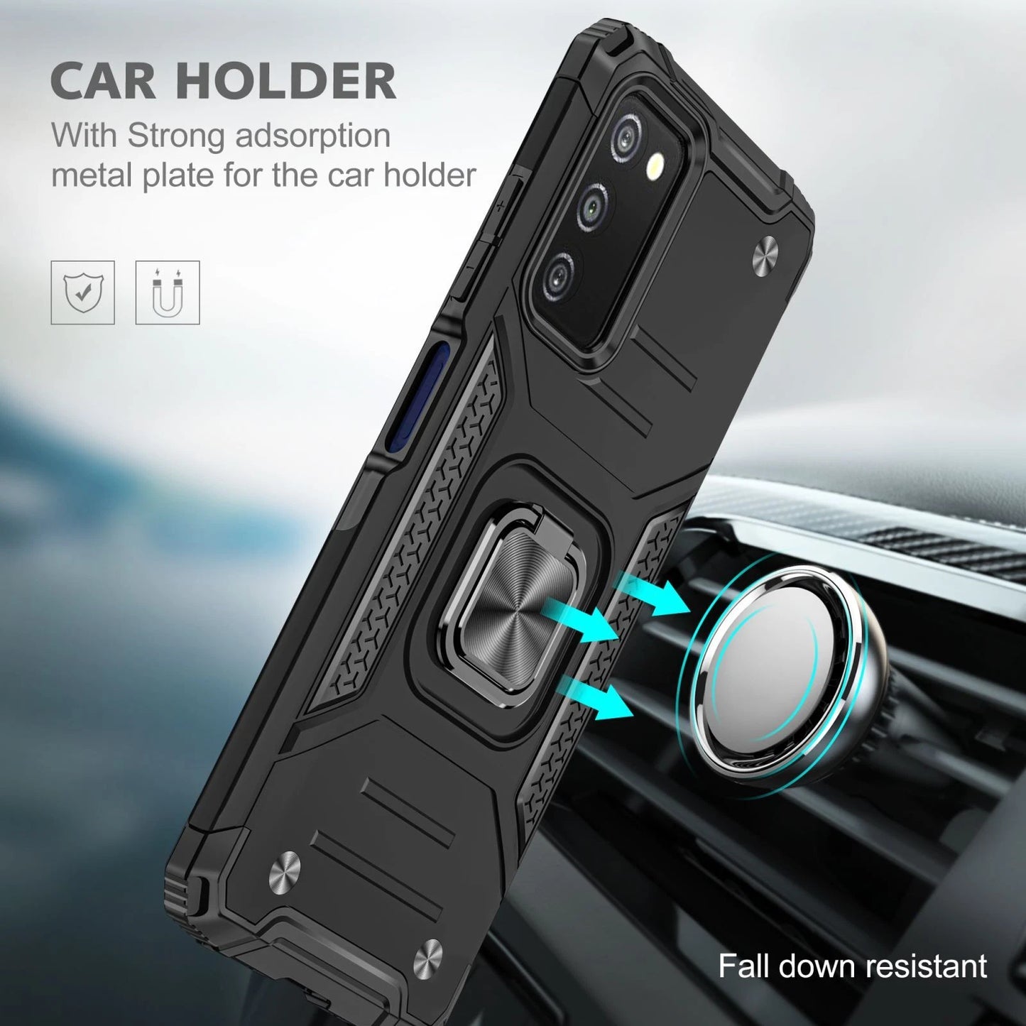 For Samsung Galaxy A15 5G Case /A14 5G/A54/A03S/A13 Phone Cover +Glass Protector