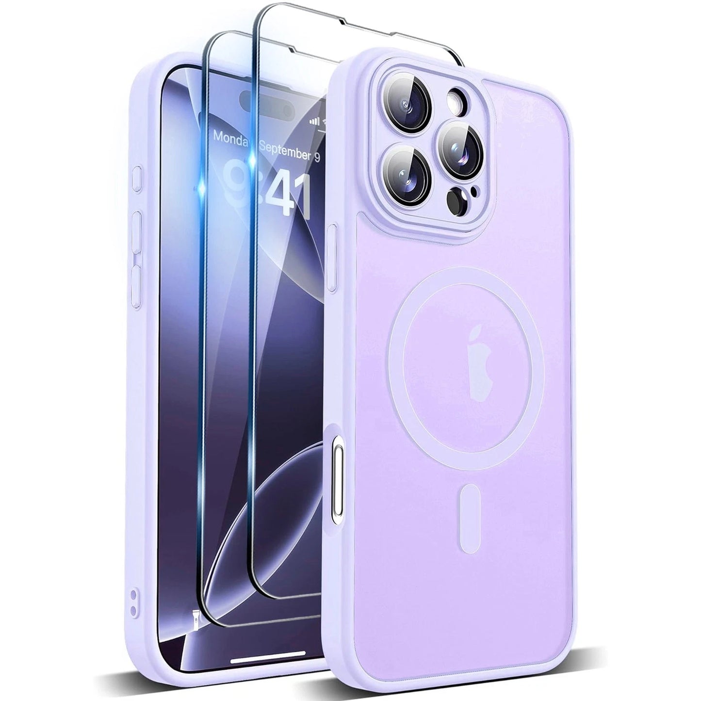 Shockproof Case For iPhone 16 15 14 Pro Max 13 12 11 Lens Cover+2 Tempered Glass