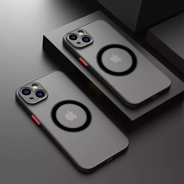 For iPhone 17 16 15 14 13 12 11 Pro Max Case Mag Safe Magnetic Camera Lens Cover