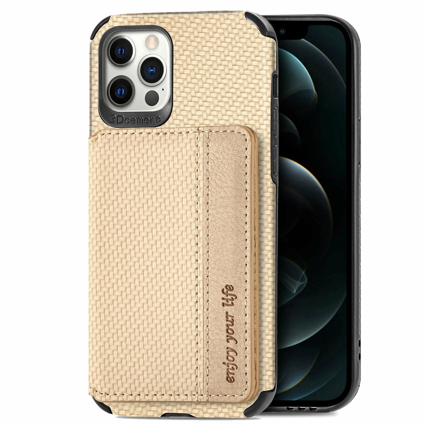 Magnetic Flip Wallet Card Holder Case For iPhone 14 15 16 17 Pro Max 13 12 11 7