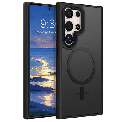 For Samsung Galaxy S25 S24 S23 S22 Plus Ultra Shockproof Case Mag Safe Frosted