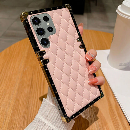 Women's Luxury Phone Case Shockproof Cover For Samsung Galaxy S25 S24 S23 S22