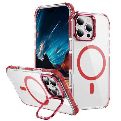 Shockproof Camera Stand Mag Safe Case For iPhone 17 16 15 14 Plus 13 12 Pro Max