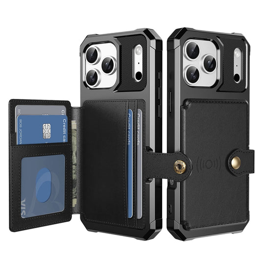 Leather Card Wallet Case Cover For iPhone 17 Pro Max Air 16 15 14 13 12 11 XR